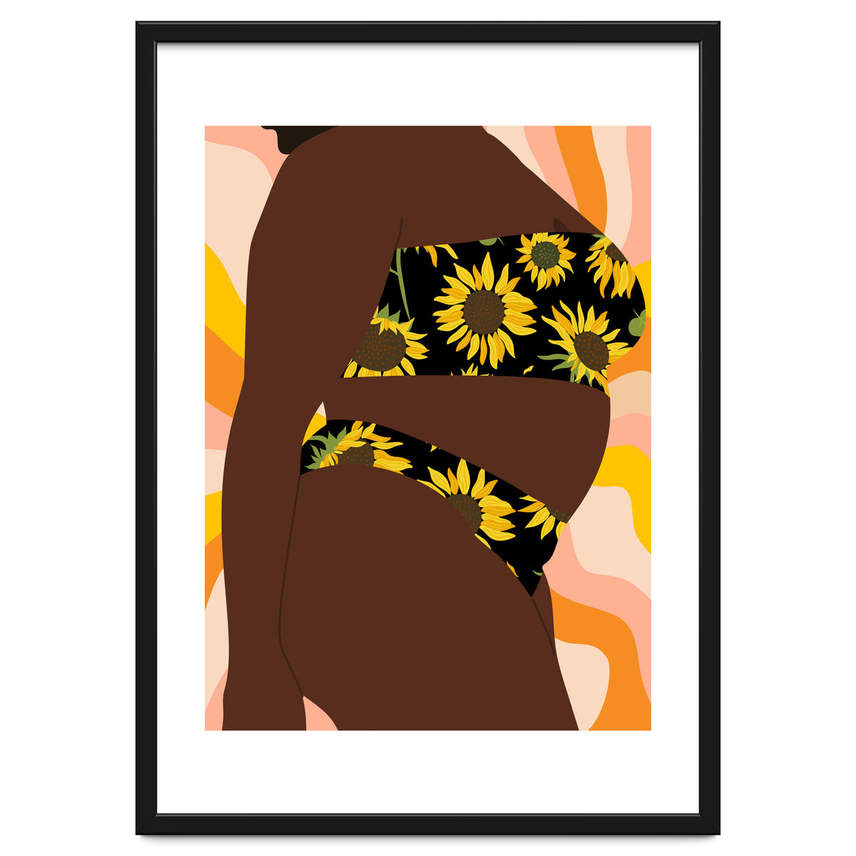Groovy Sunflower Bikini