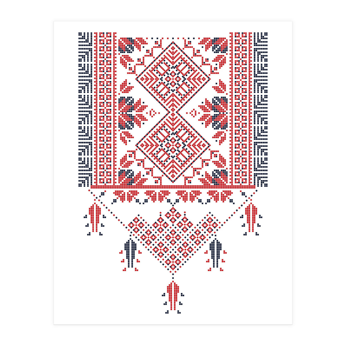 Tatreez Ornament 11 (Print Only)