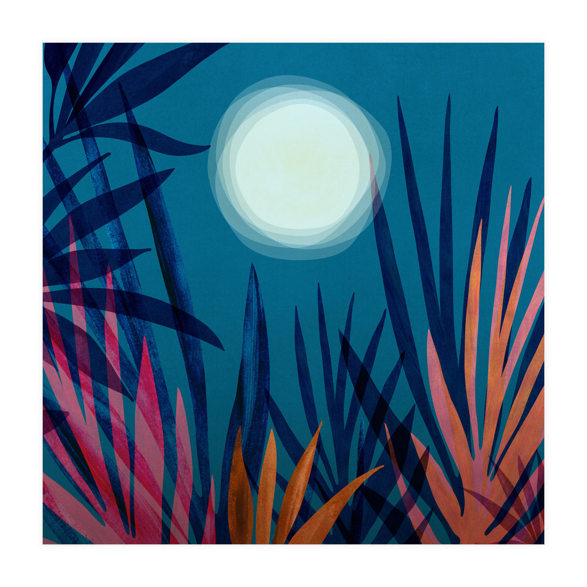 Moonlit Garden (Print Only)