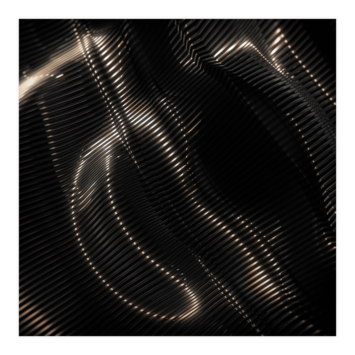 Black Steel Abstraction (Print Only)