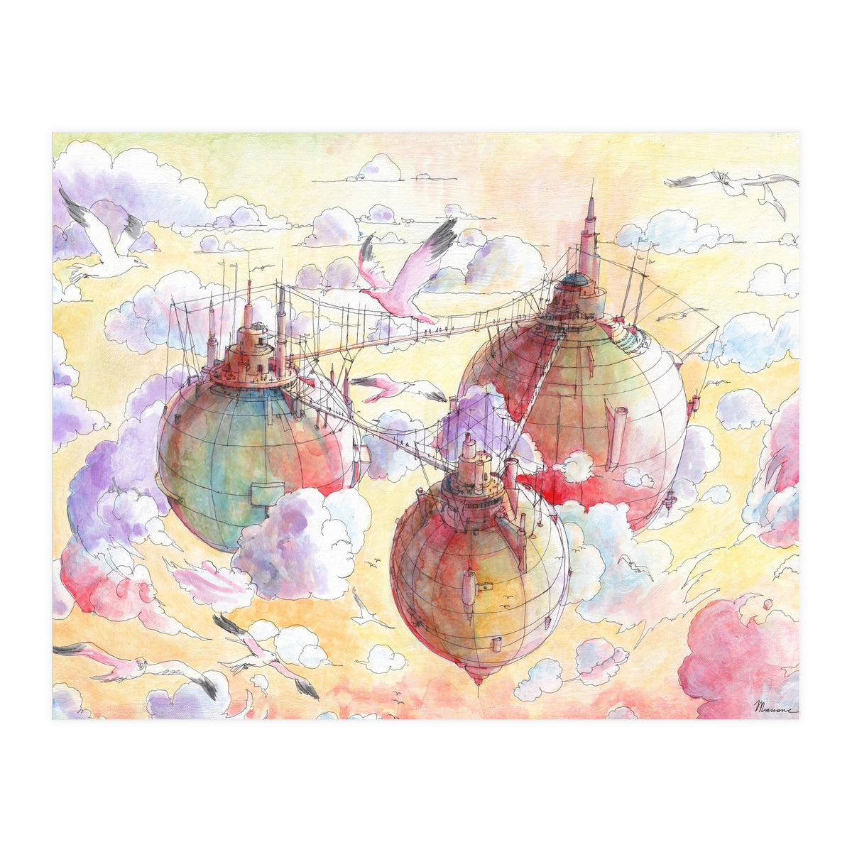 Three worlds (Print Only)