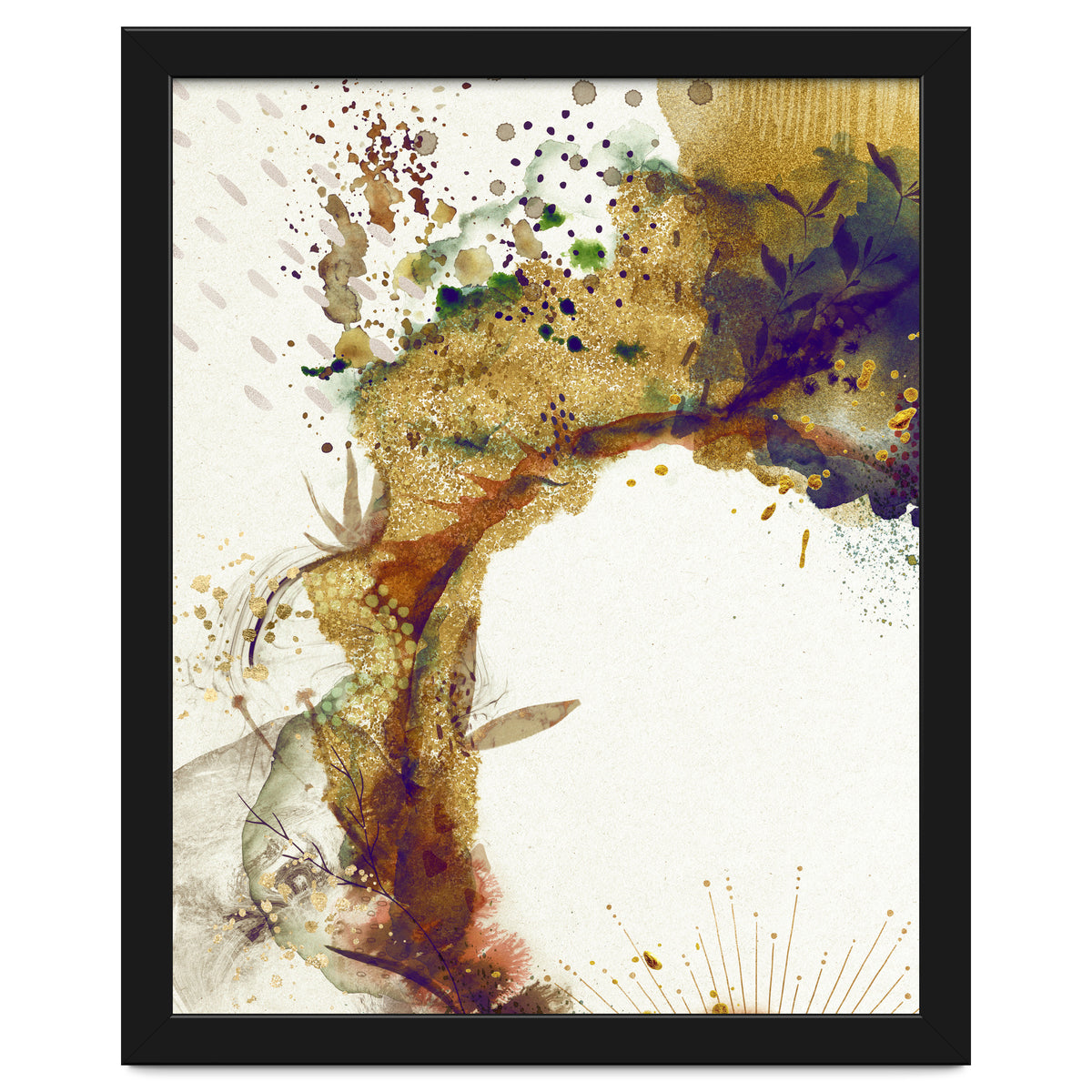 Abstract Floral - Autumn Winds