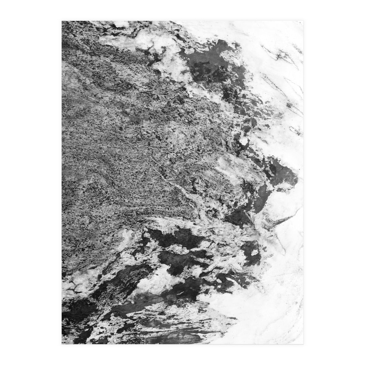Marble Mountain Black and White I (Print Only)