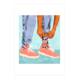 Pull Up Those Pretty Socks! | Optimism Hustle Positivity | Good Vibes Luck Po (Print Only) thumbnail