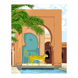 Cheetah under the Moroccan arch (Print Only) thumbnail