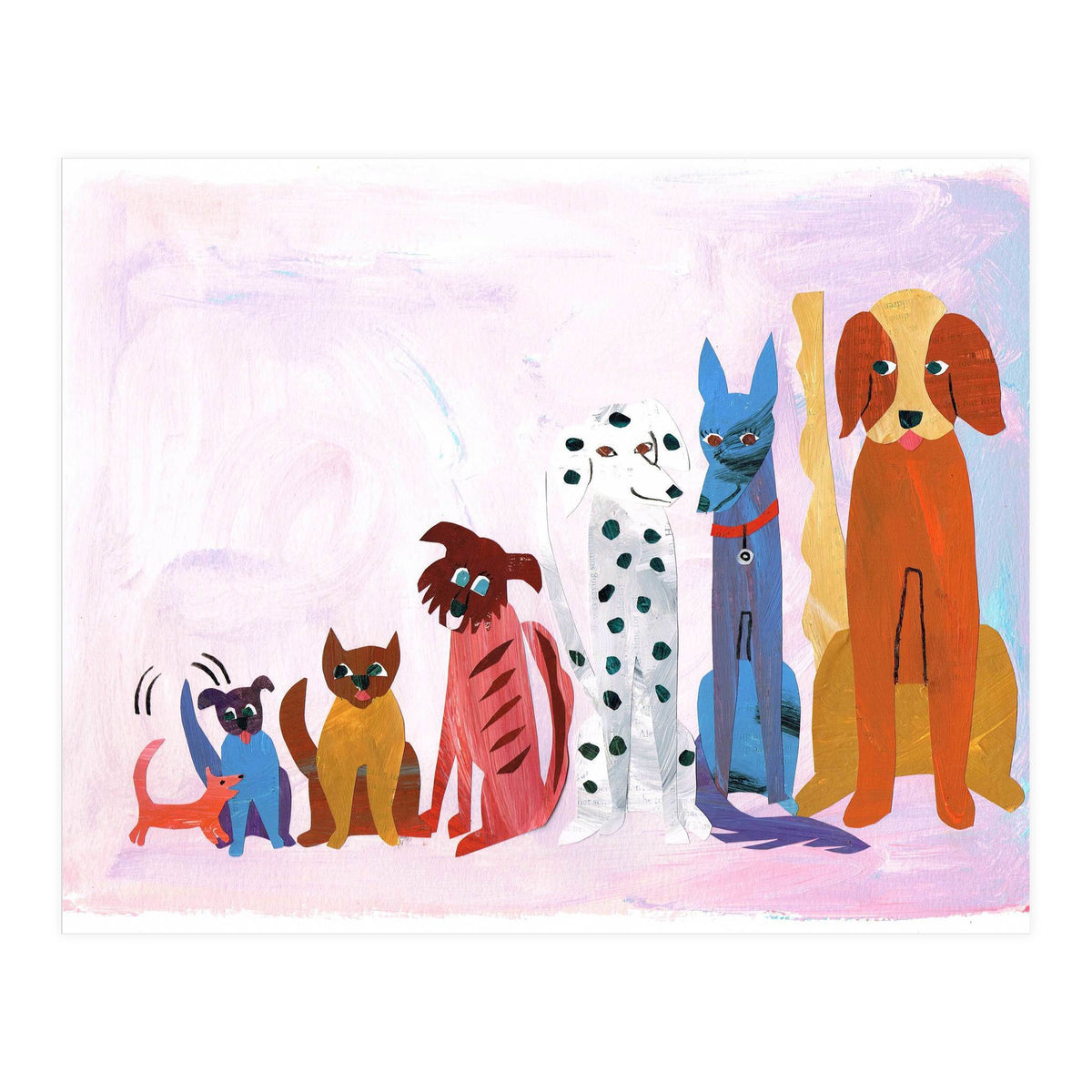 Dog Lineup (Print Only)