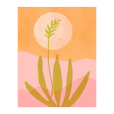 Desert Moon With Agave (Print Only) thumbnail