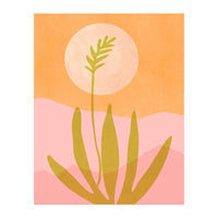 Desert Moon With Agave (Print Only)