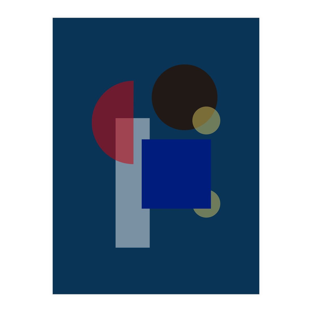 Modern Geometric Abstract 12 (Print Only)