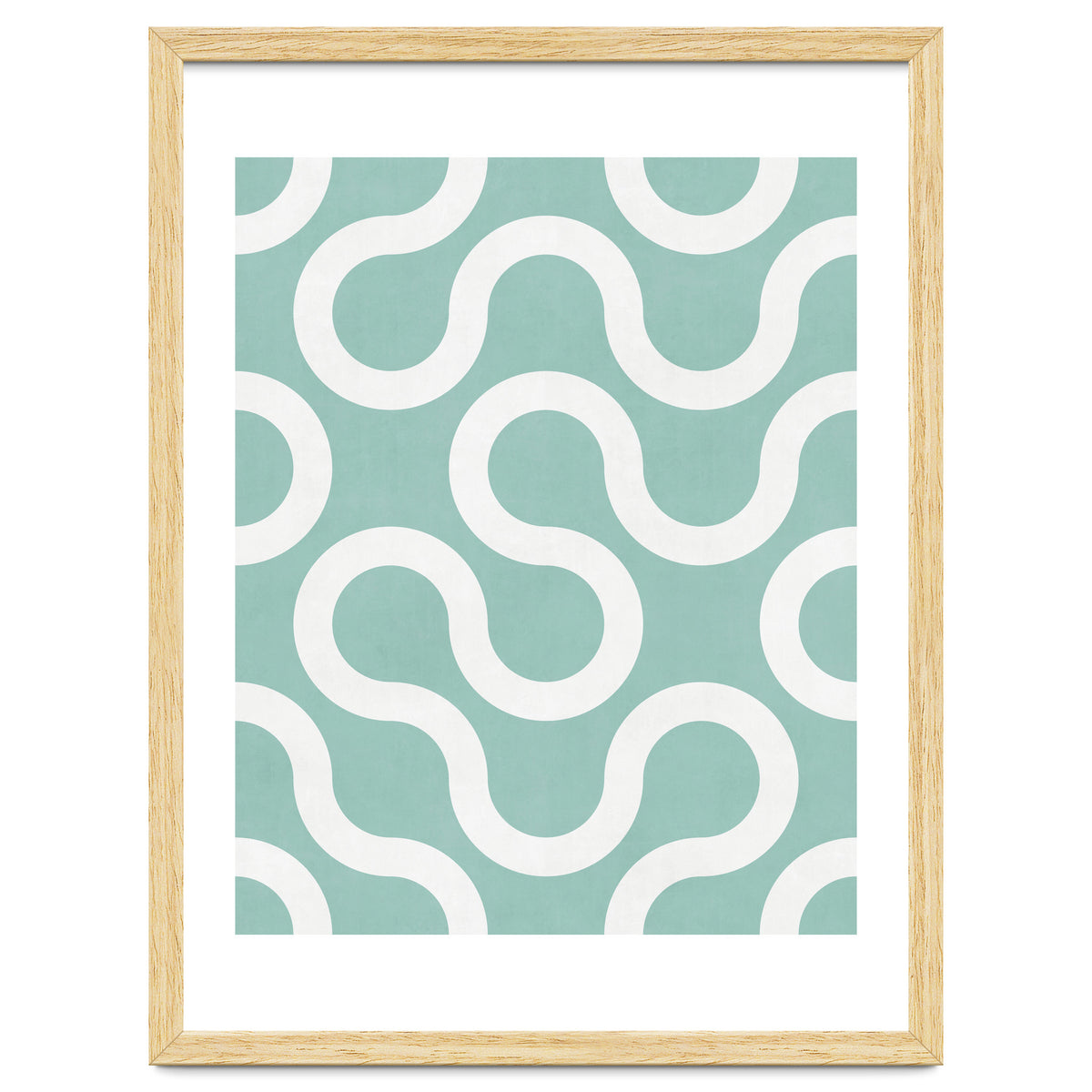 My Favorite Geometric Patterns No.34 - Light Blue