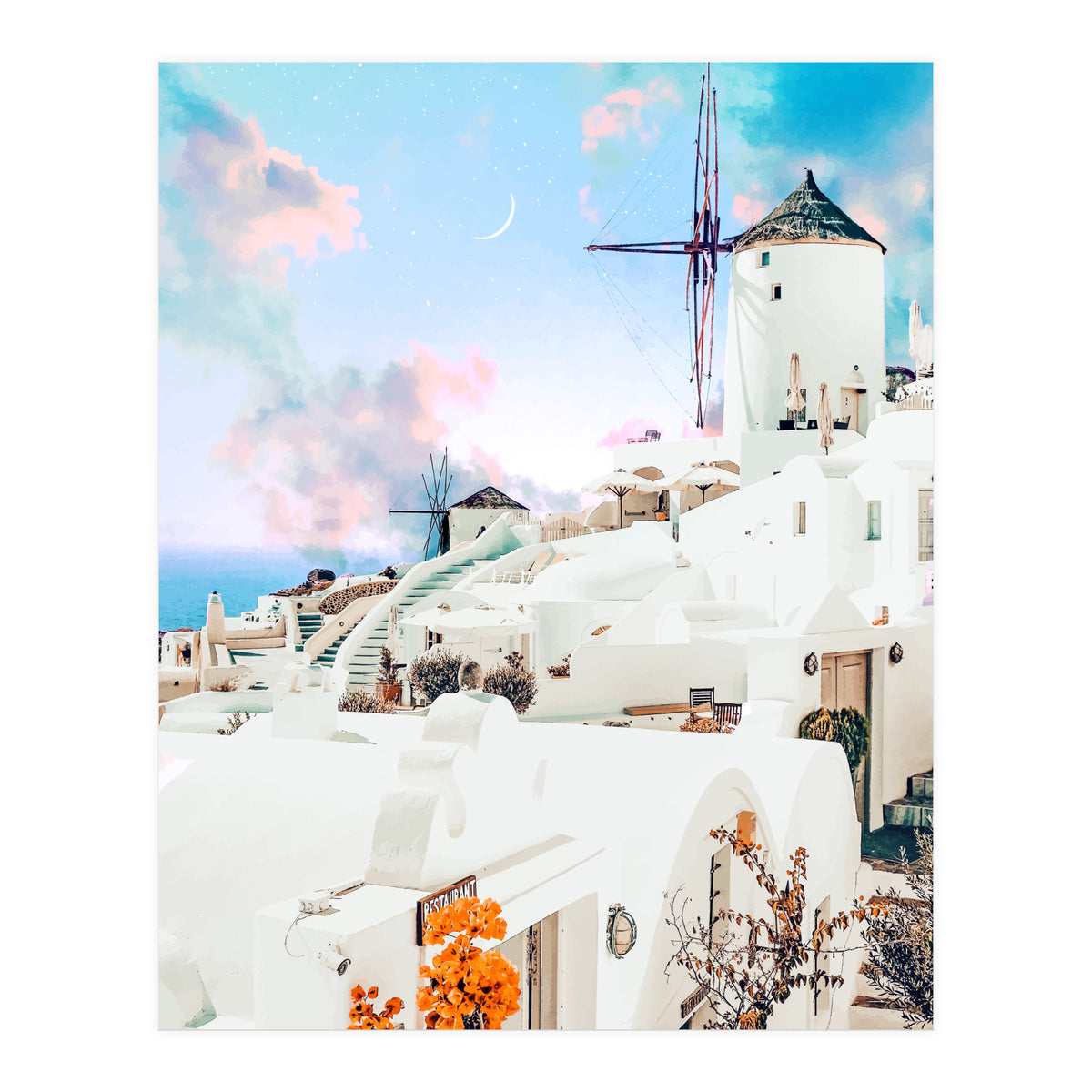 Greek Moon (Print Only)