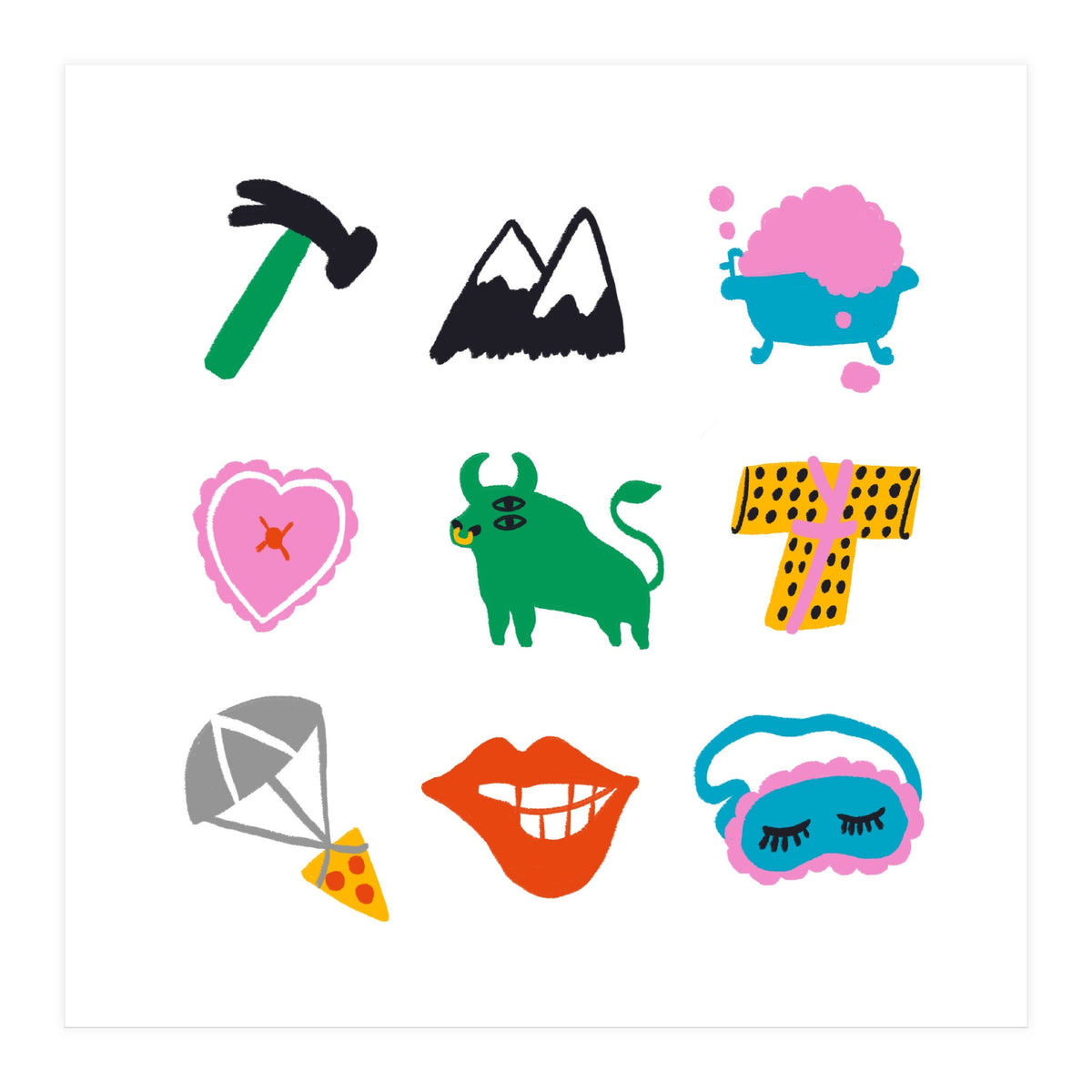 Taurus Emoji (Print Only)