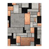Random Pattern - Concrete and Copper (Print Only) thumbnail
