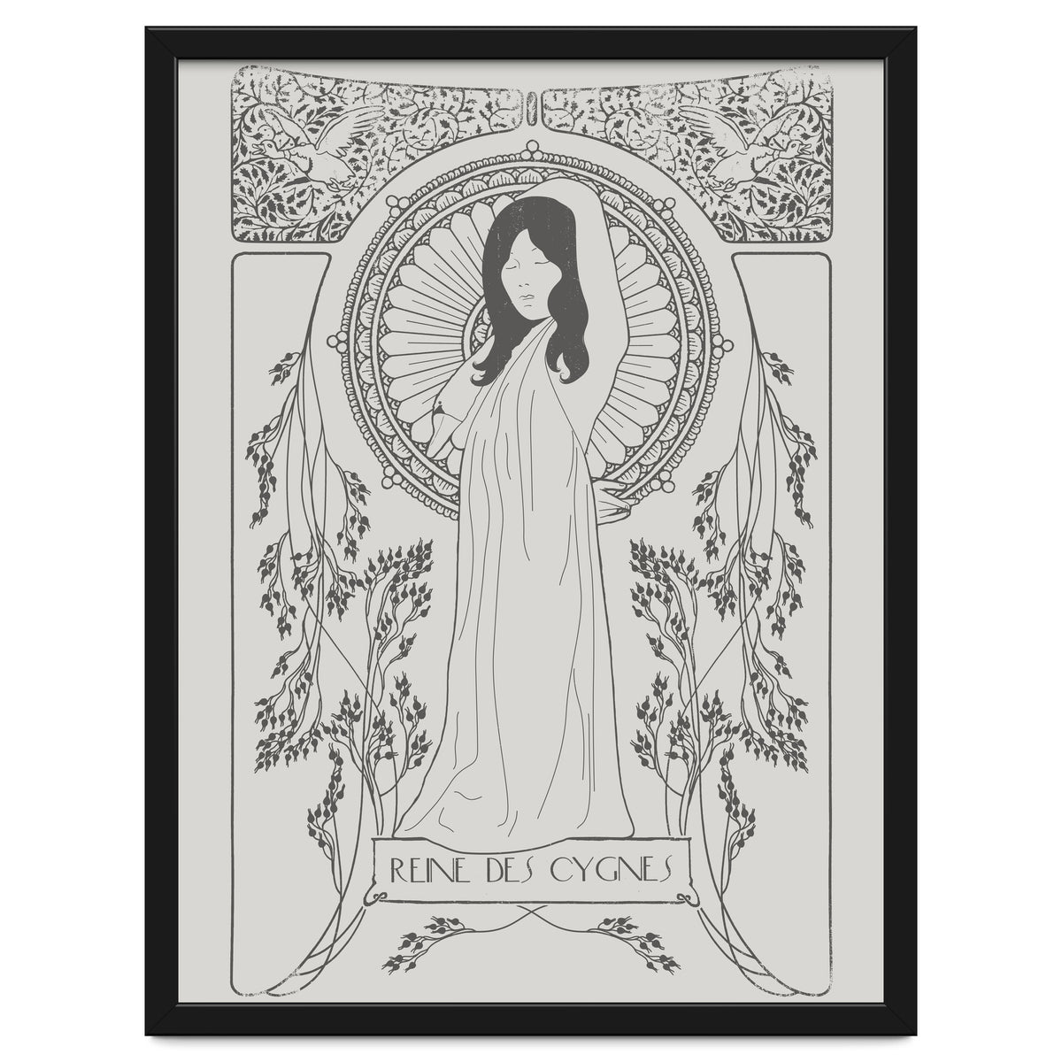 Reine Des Cygnes Grey