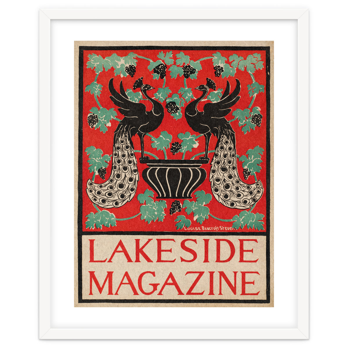 Lakeside Magazine (With Peacocks)