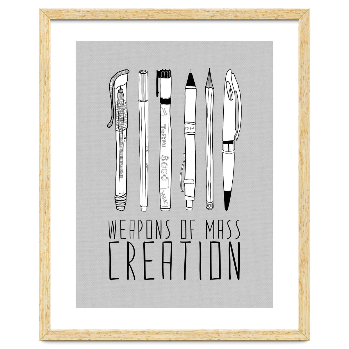 Weapons Of Mass Creation - Grey