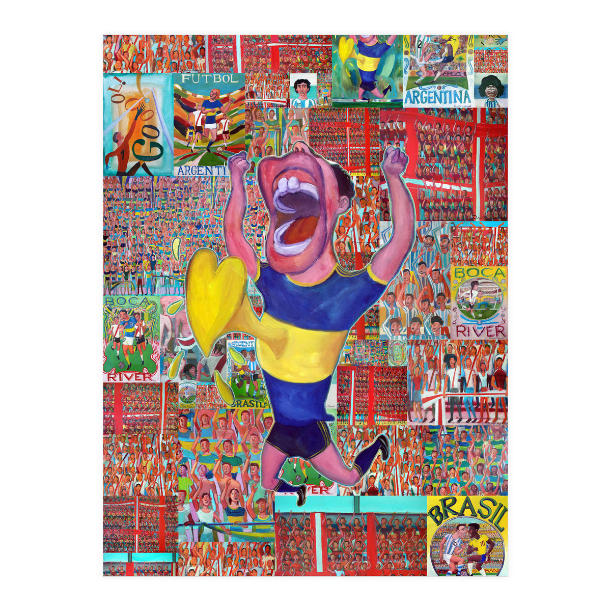 Soccer Pop 1 (Print Only)