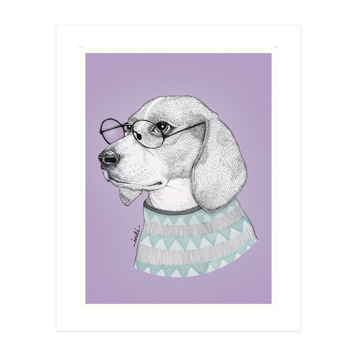 Beagle (Print Only)