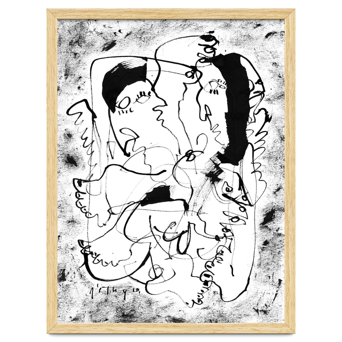 Dancing Forever - b&w