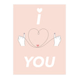 i ♡ you - I love you (Print Only) thumbnail