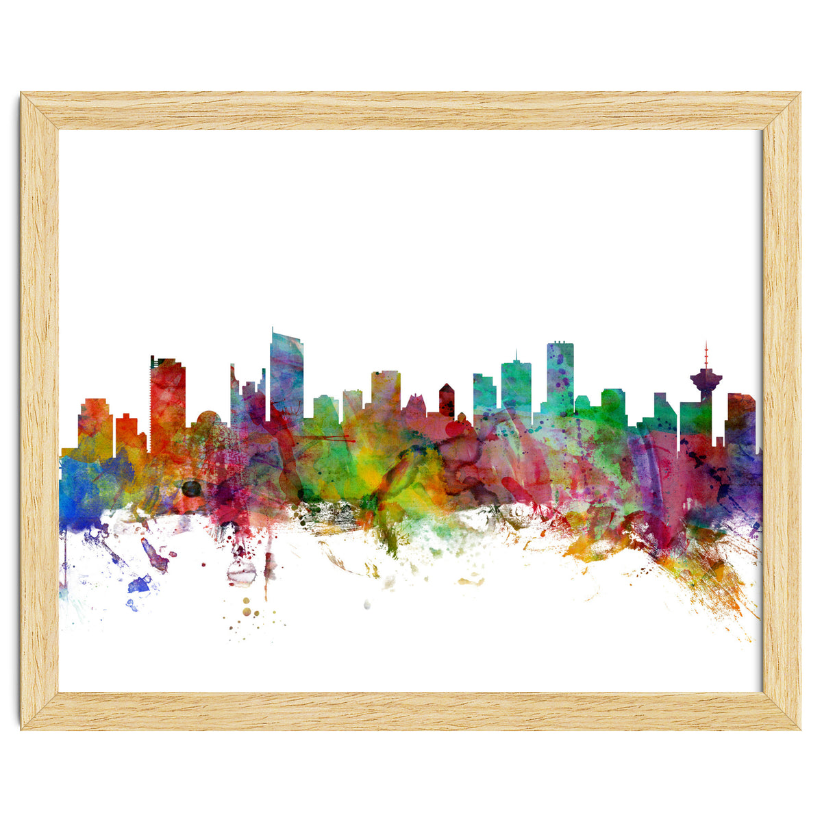 Vancouver Canada Skyline