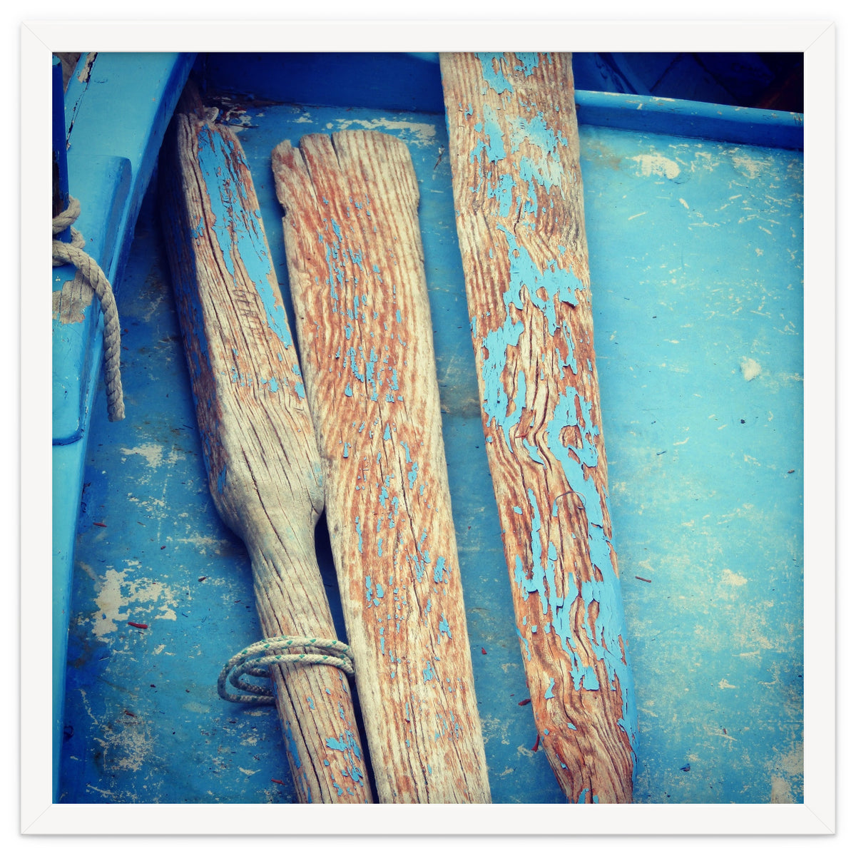 boat and oars