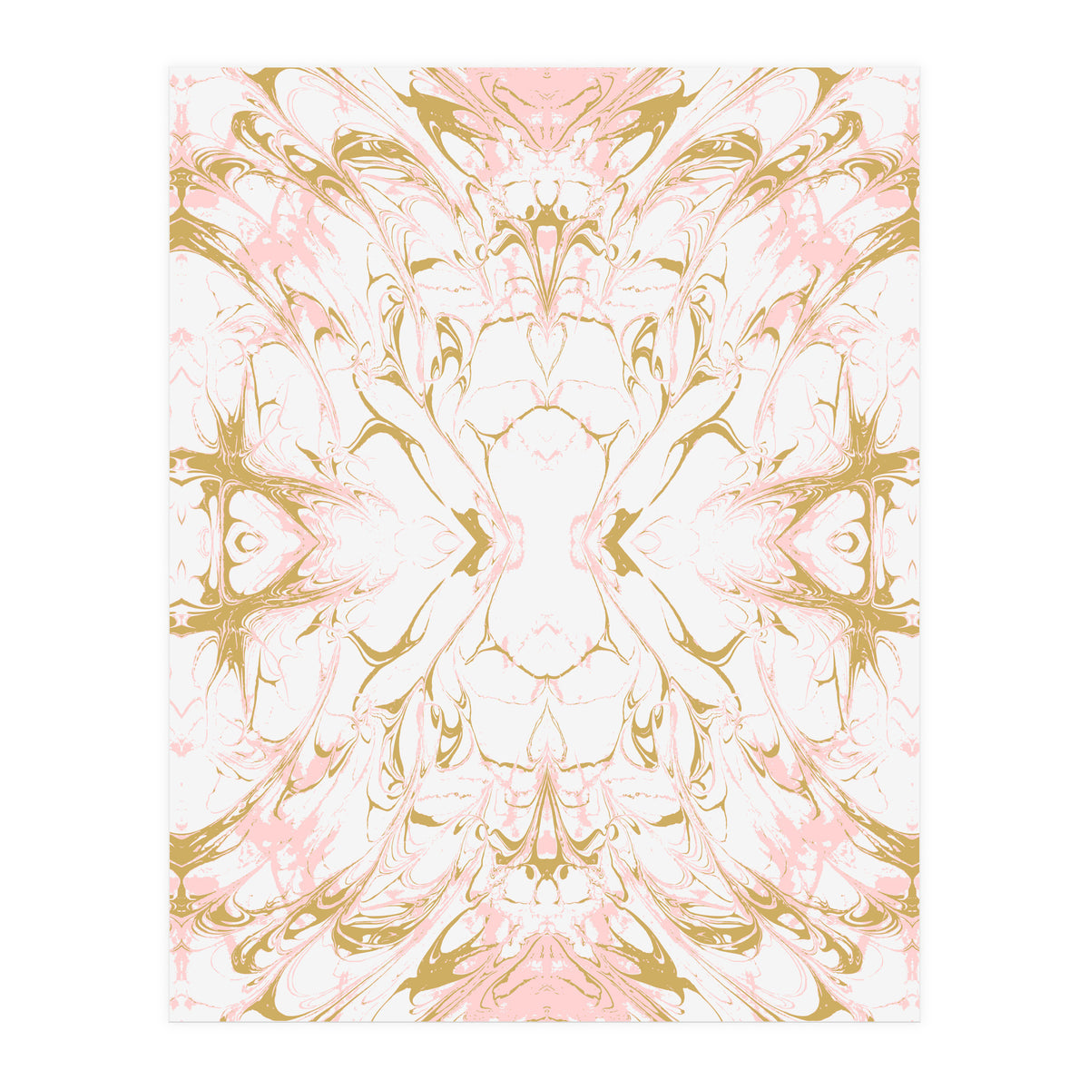 Pink mosaic marble 01 (Print Only)