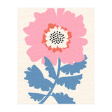 Pink Modern Folk Art Flower (Print Only) thumbnail