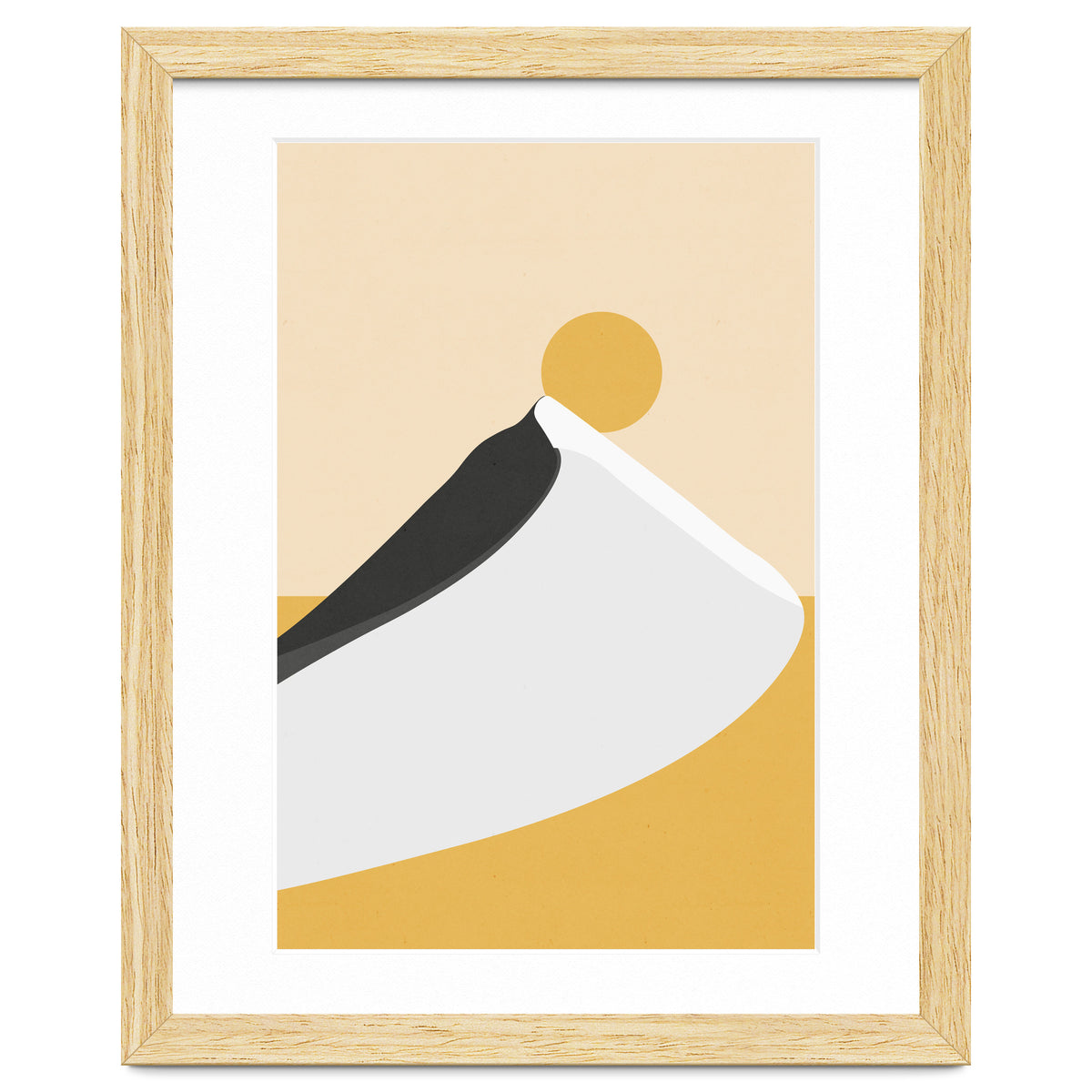 Abstract Dune - Golden Desert