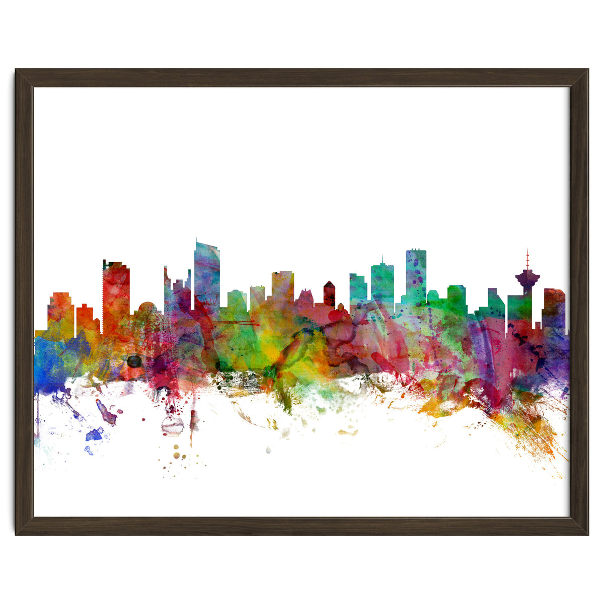 Vancouver Canada Skyline