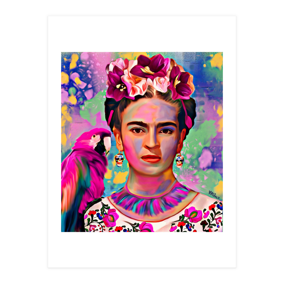 Tribute to Frida Khalo (Print Only)