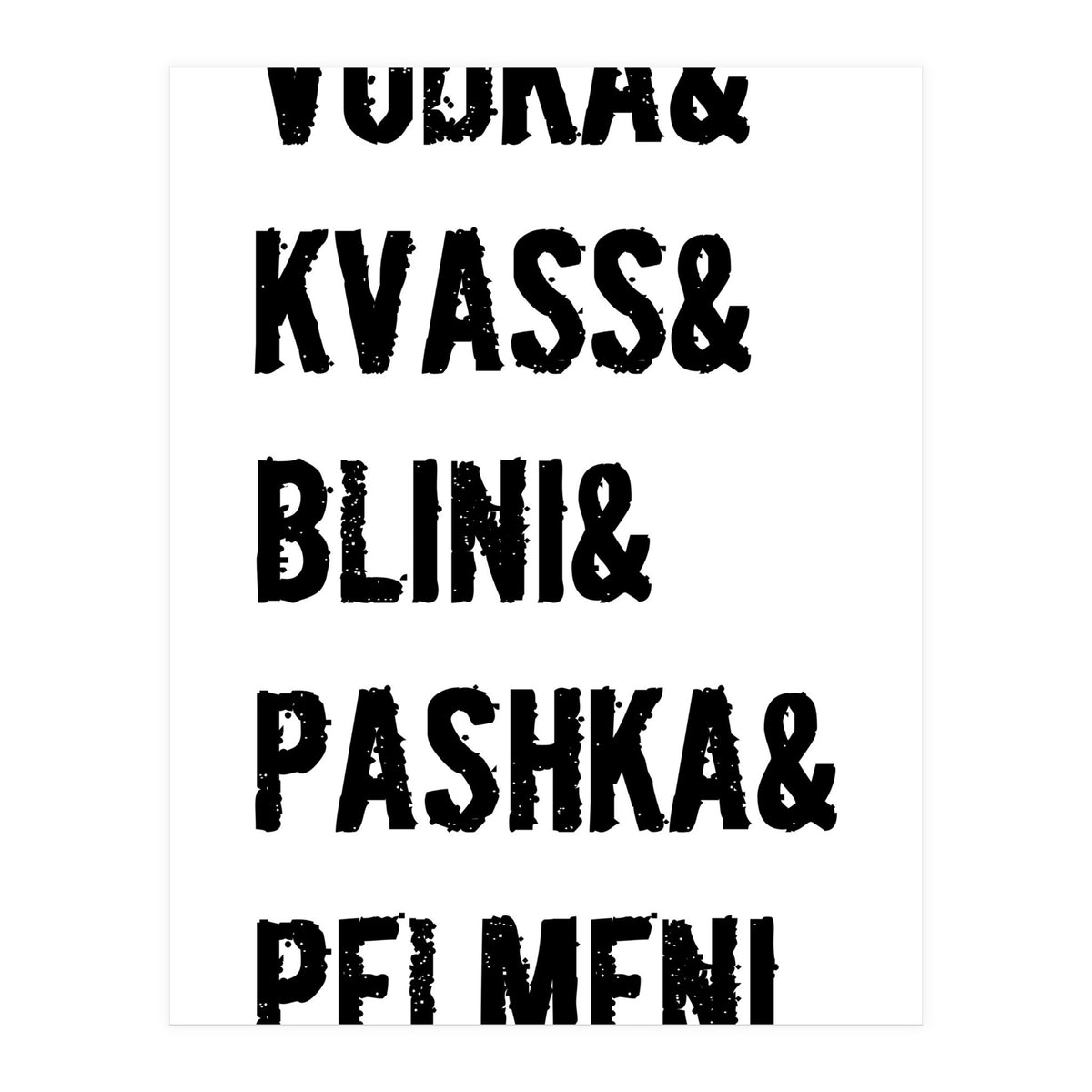 It`s a Russian thing! (Print Only)