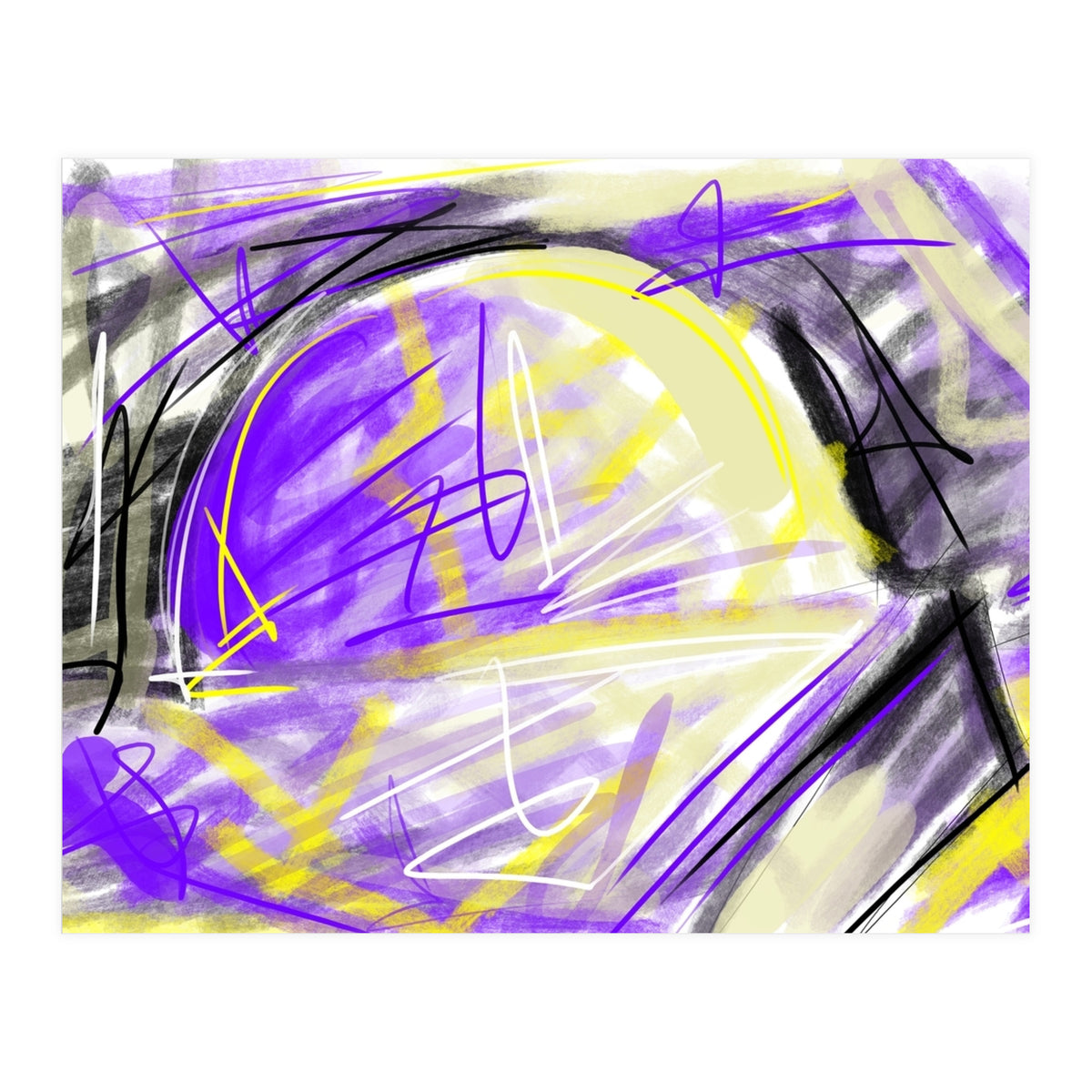 Urban Landscape At Dusk (Print Only)