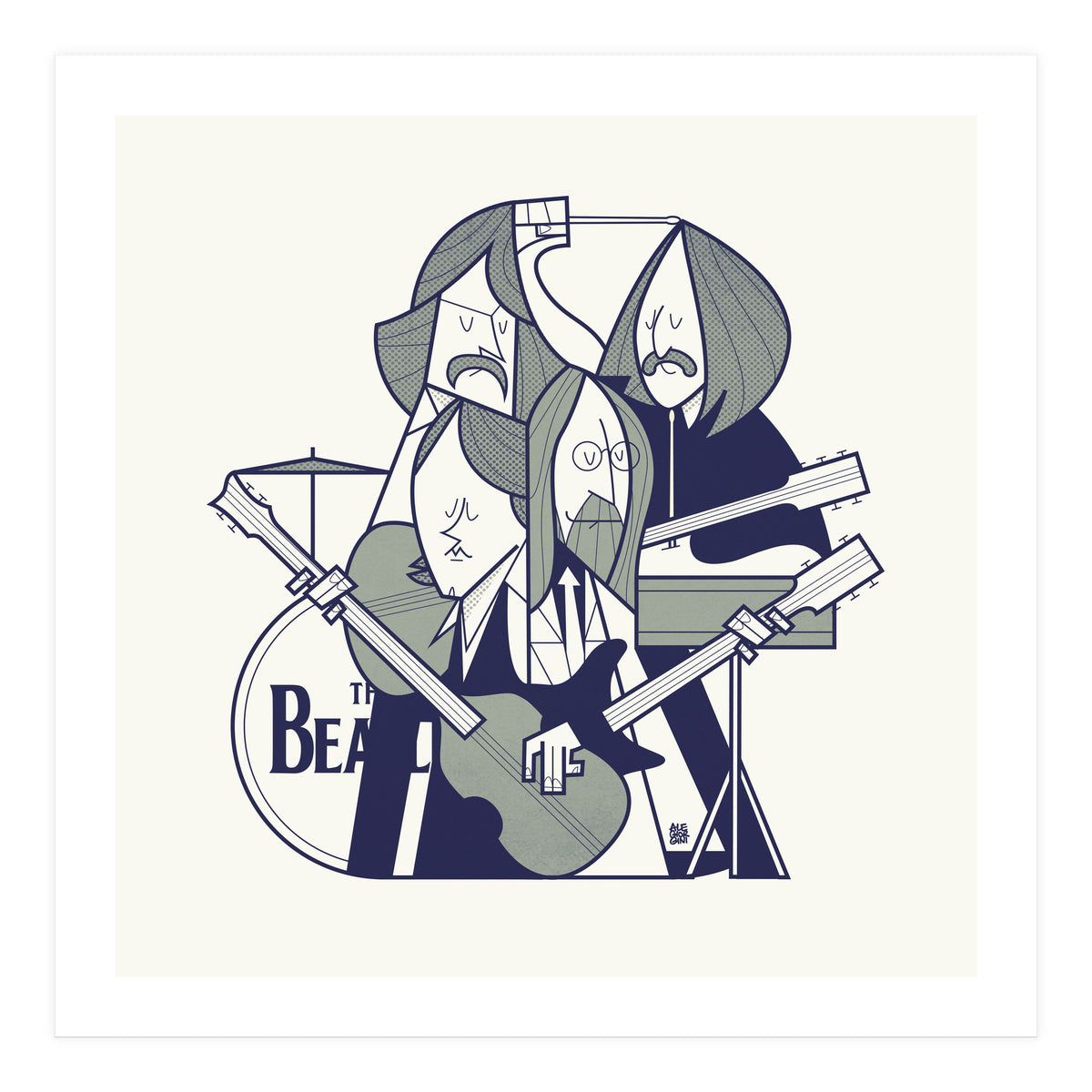 Fab Four (Print Only)