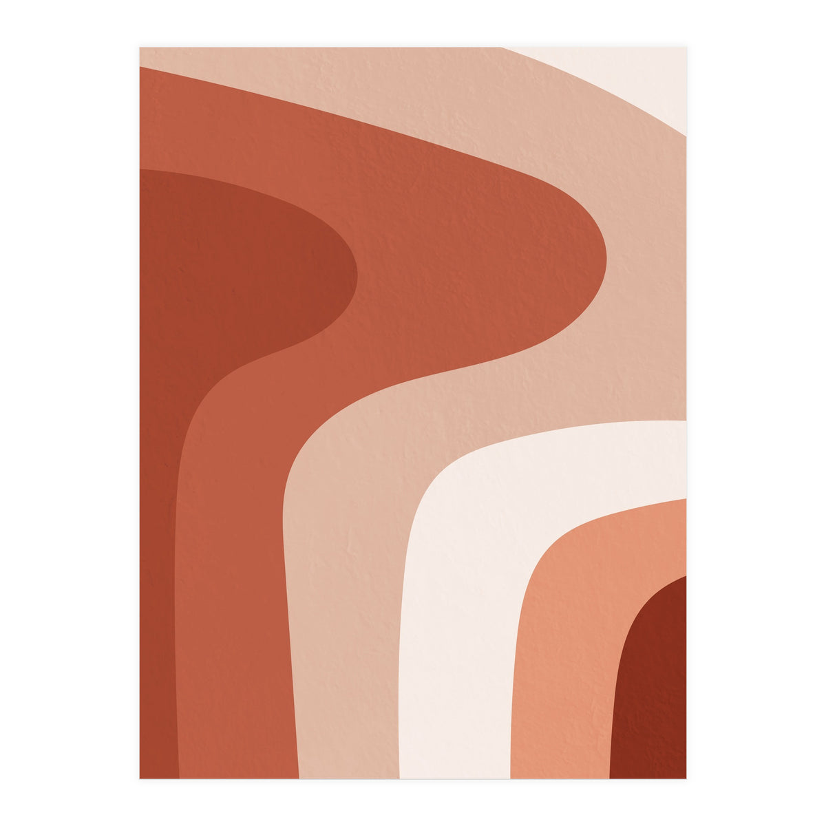 Colorful Retro Waves (Print Only)