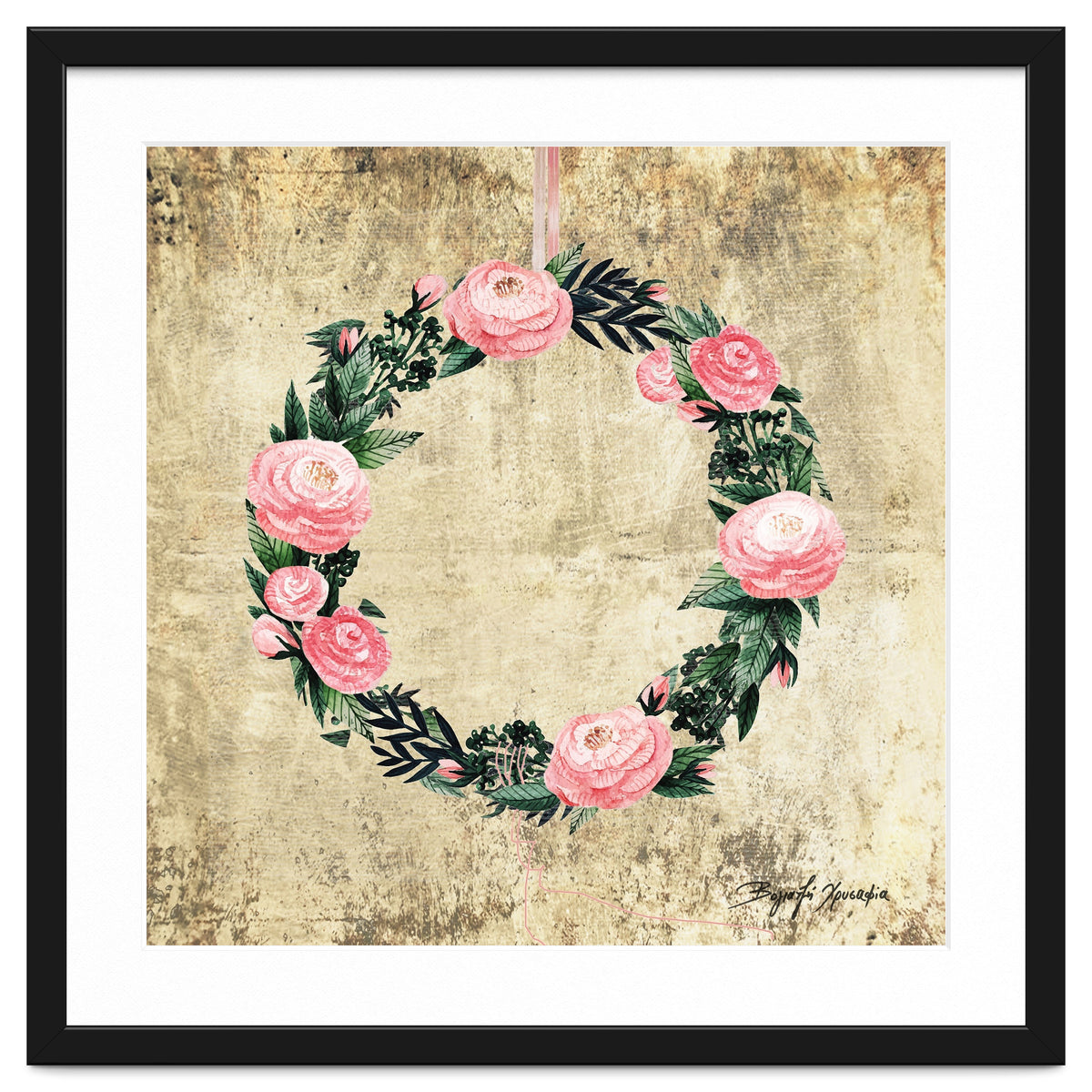 Wreath #Rose Flowers #Royal collection