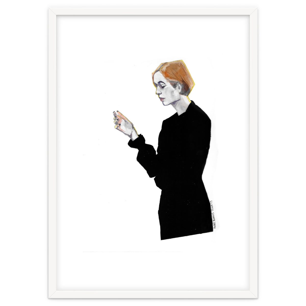 Untitled #33 - Woman without a cigarette