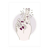 Fingers Crossed (Print Only) thumbnail
