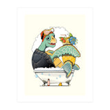 Turtle in the Bathtub (Print Only) thumbnail