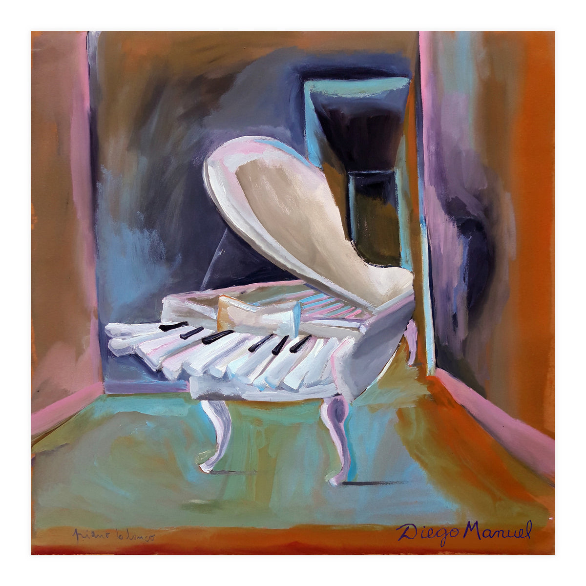 Piano Blanco (Print Only)