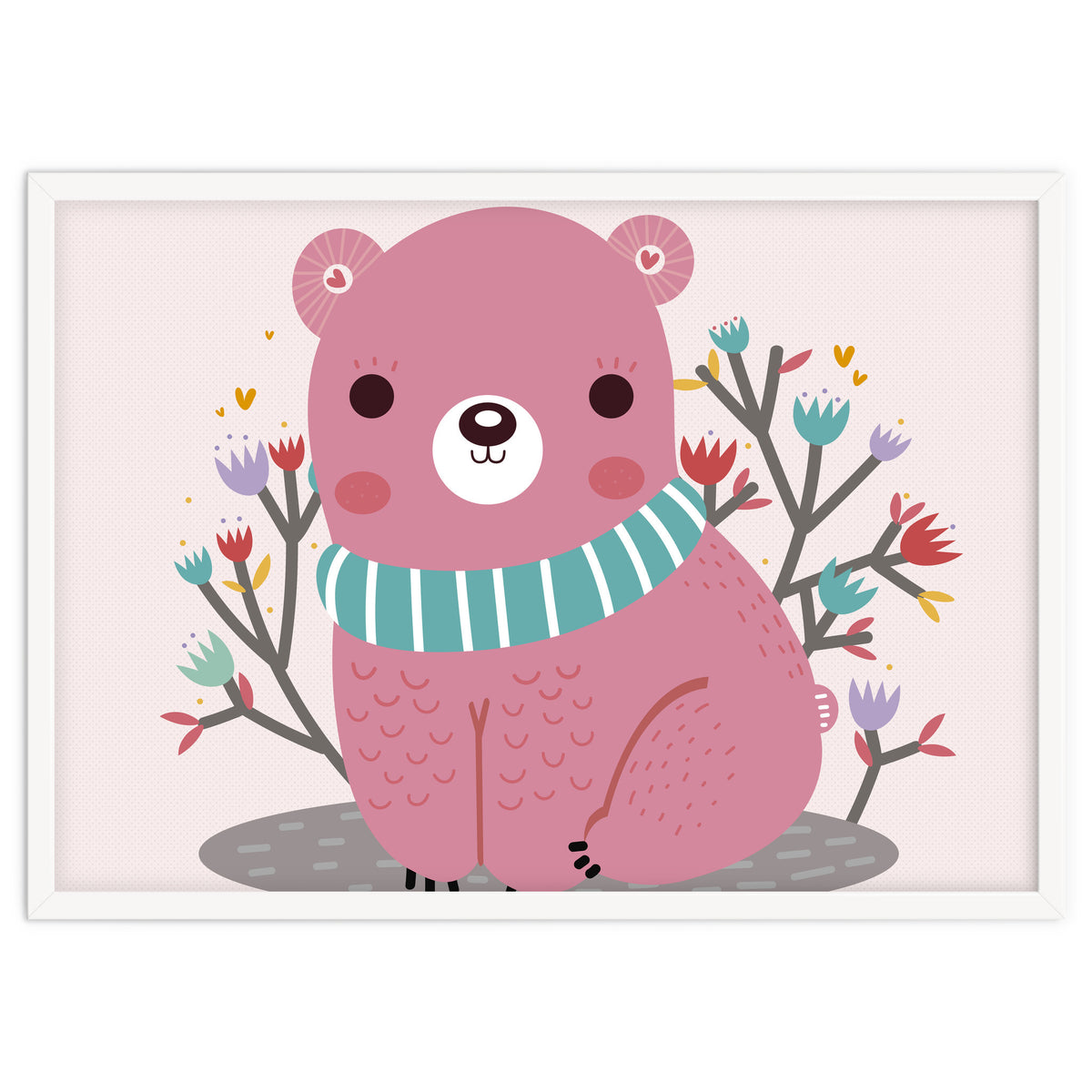 Pink bear