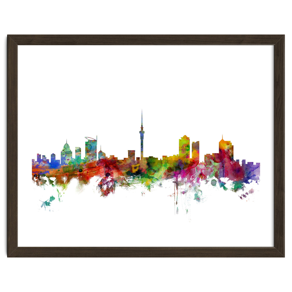 Auckland New Zealand Skyline