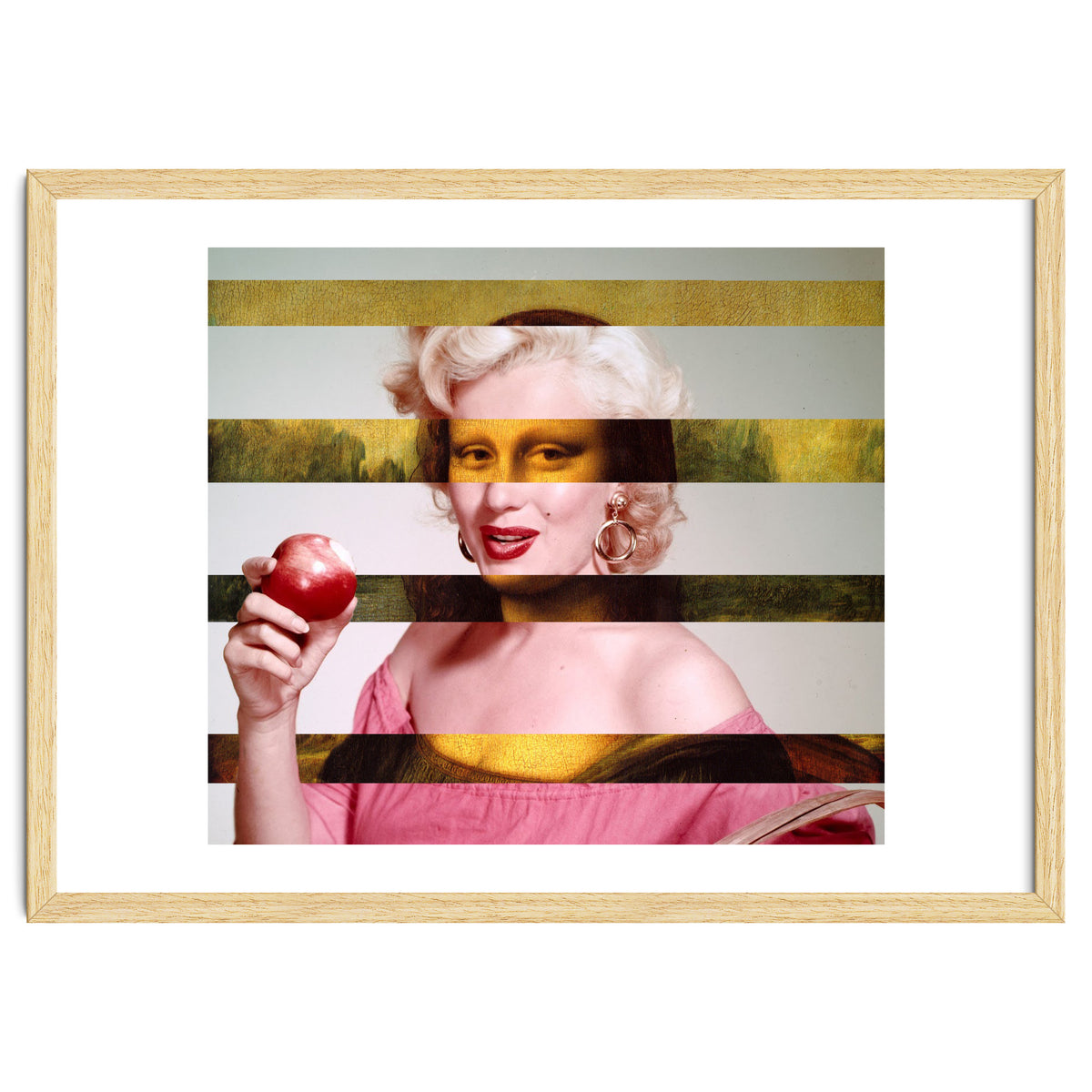 Leonardo Da Vinci's "Mona Lisa" & Marylin Monroe