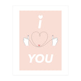 i ♡ you - I love you (Print Only) thumbnail