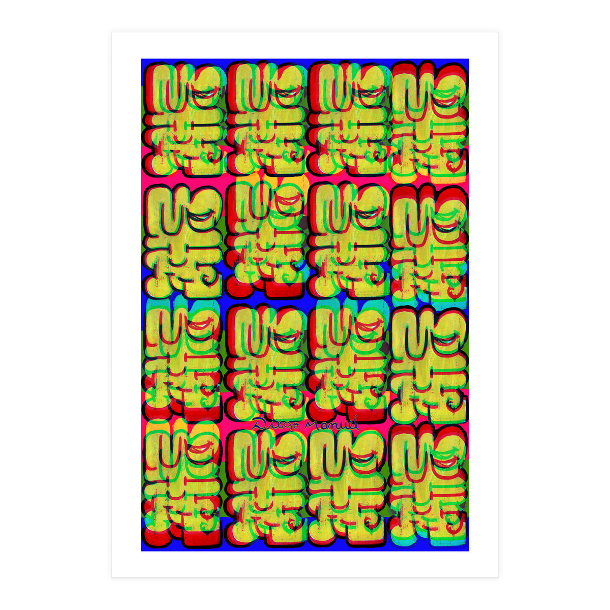 Graffitis 2021 Tapiz 119 (Print Only)