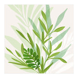 Wild Greenery Abstract Botanical (Print Only) thumbnail