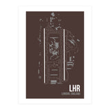 London Heathrow Airport Layout (Print Only) thumbnail