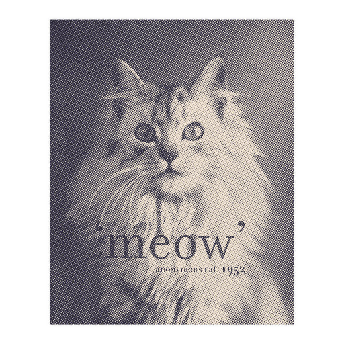 Famous Quote Cat (Print Only)