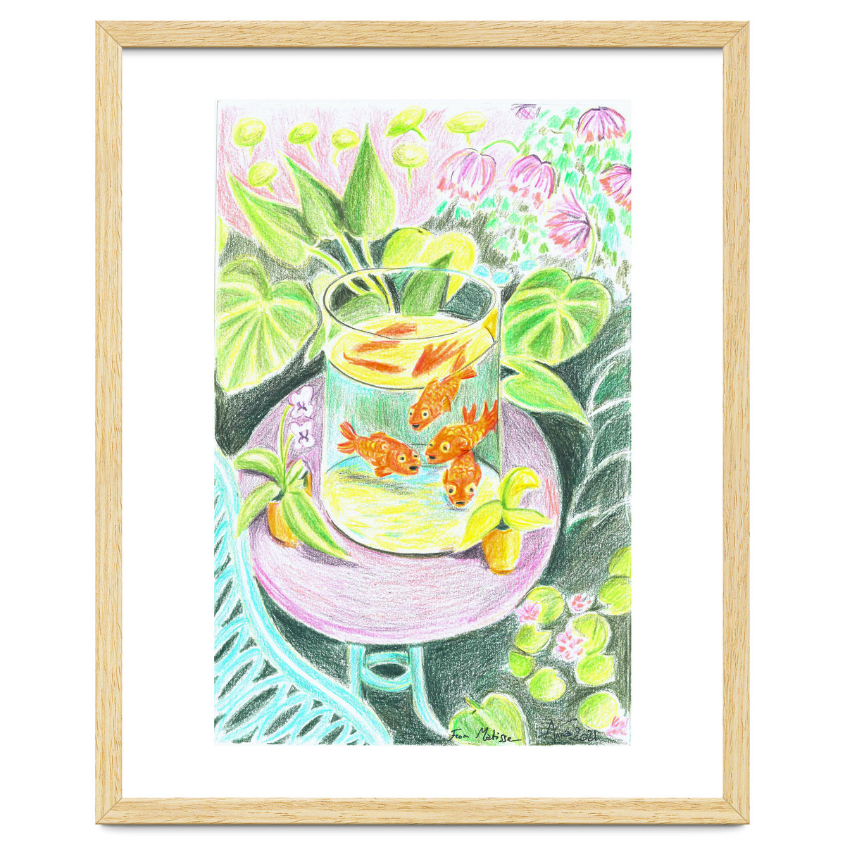 Fish Bowl Matisse