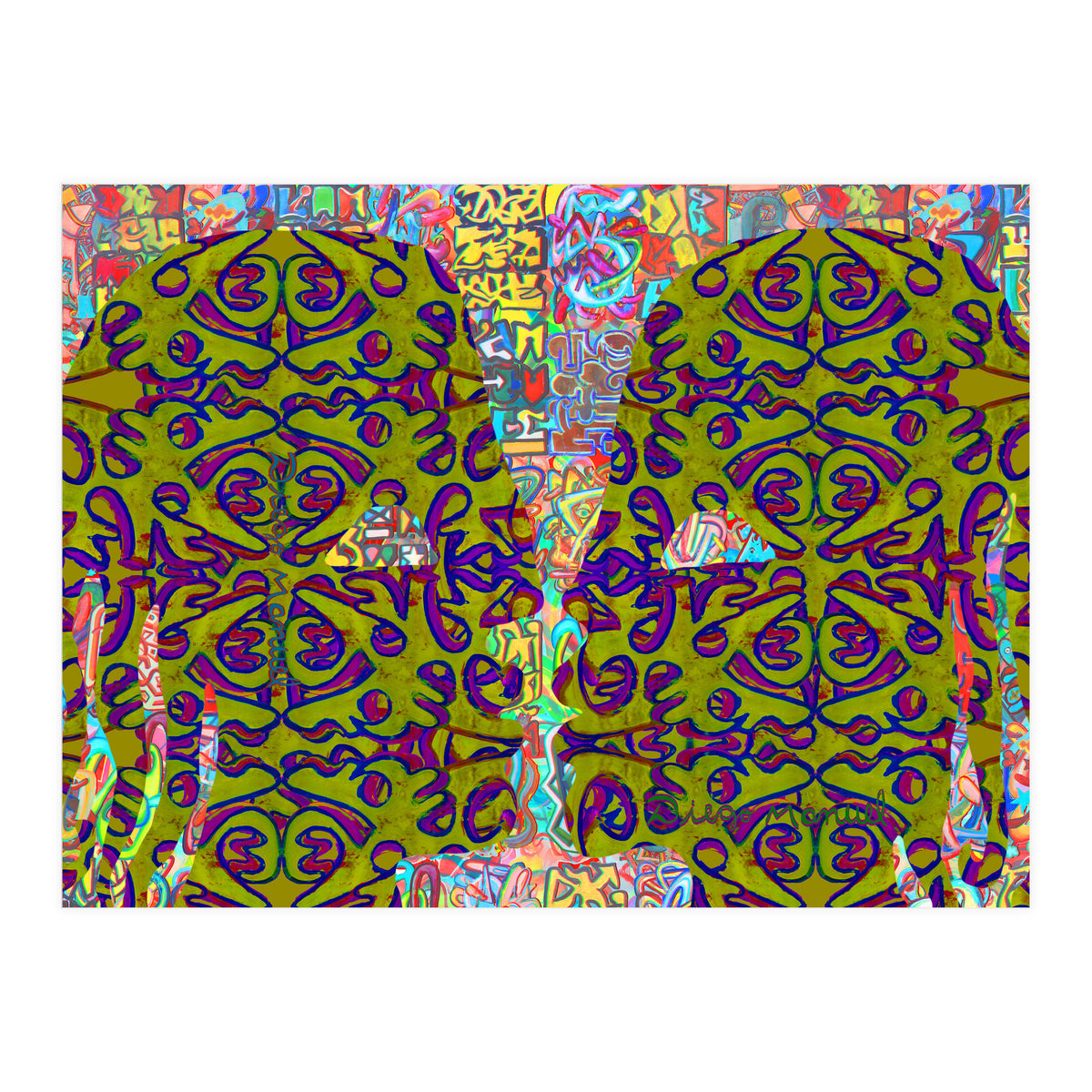 Abstracto Pop Nuevo B12 (Print Only)